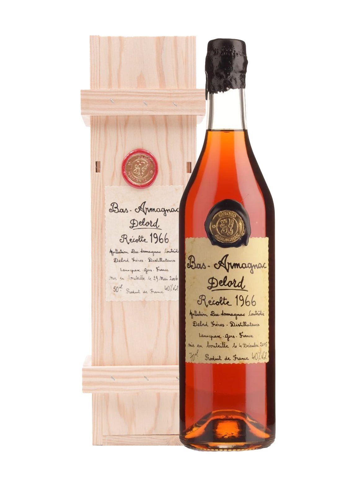 Delord 1966 Bas Armagnac 40% 700ml - armagnac - Liquor Wine Cave