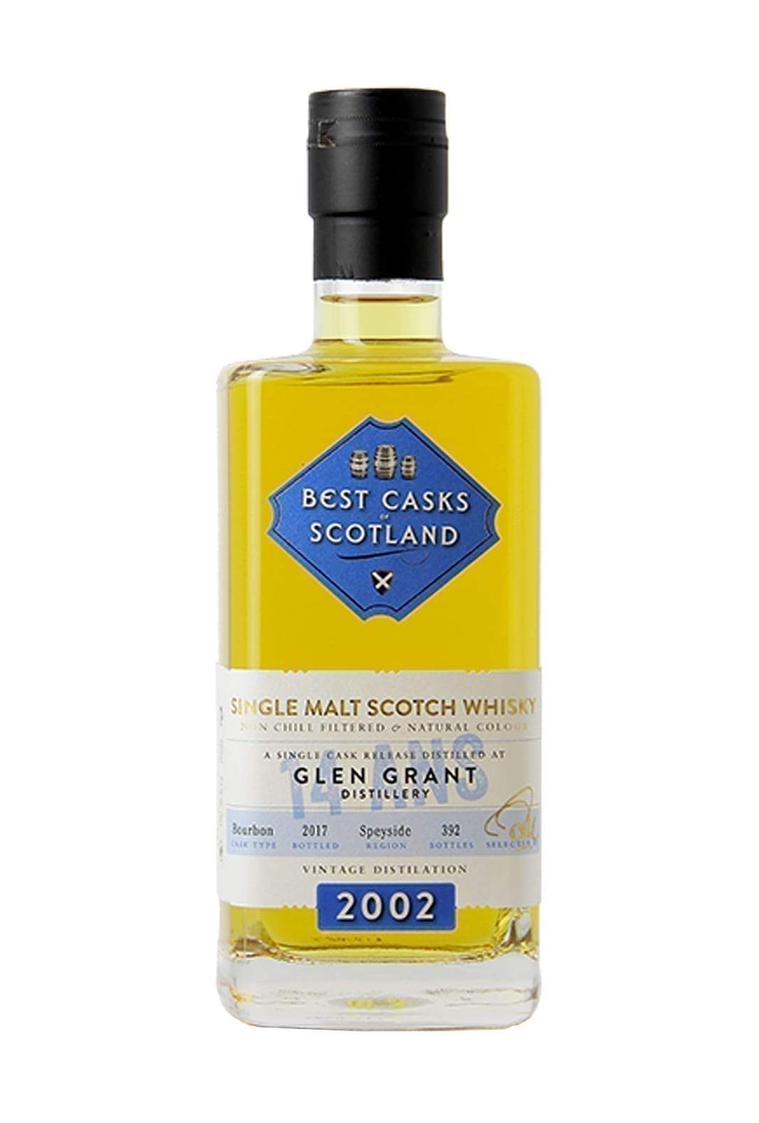Jean Boyer Glen Grant Distillery 2002 15 years Single Malt Scotch Whisky 43% 700ml