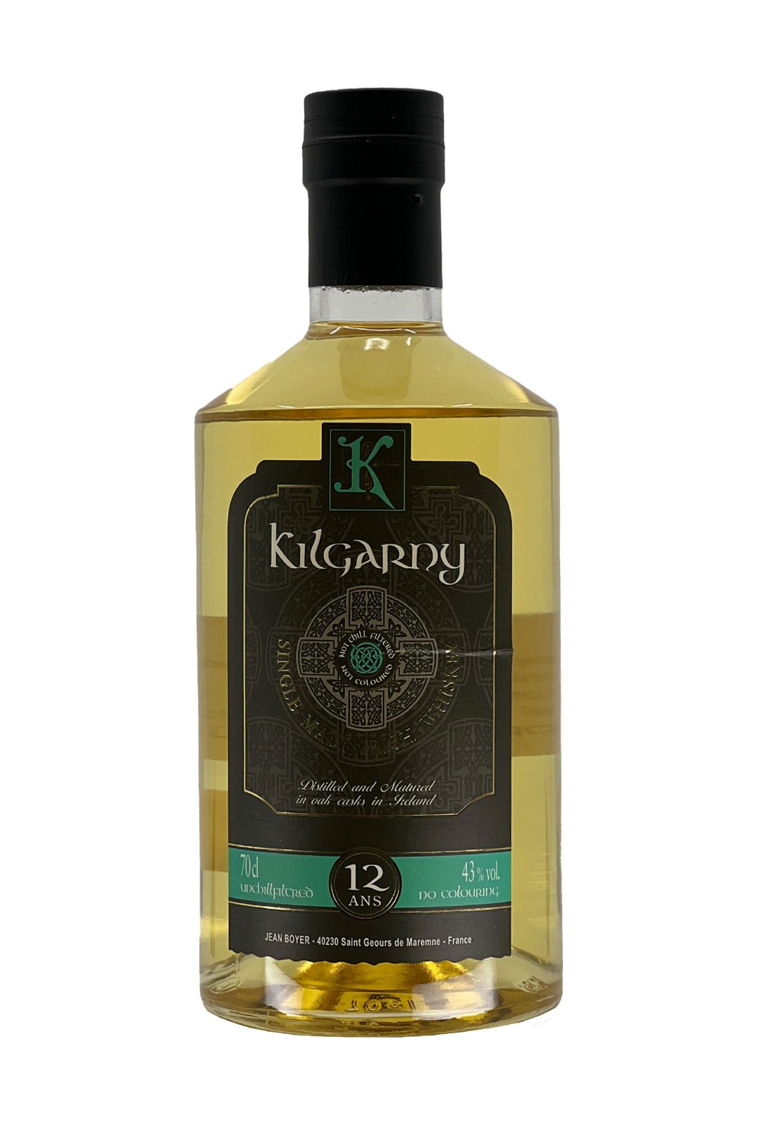 Jean Boyer Kilgarny 12 years Irish Whisky 43% 700ml - Whisky - Liquor Wine Cave