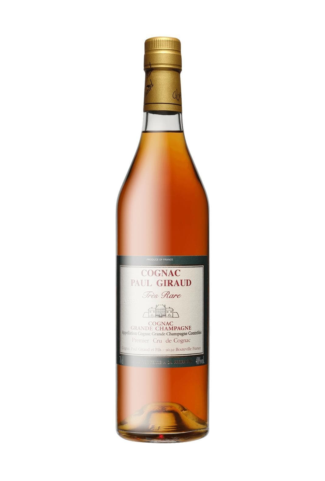Paul Giraud Cognac Grand Champagne 58 years Tres Rare 40% 700ml | Brandy | Shop online at Spirits of France