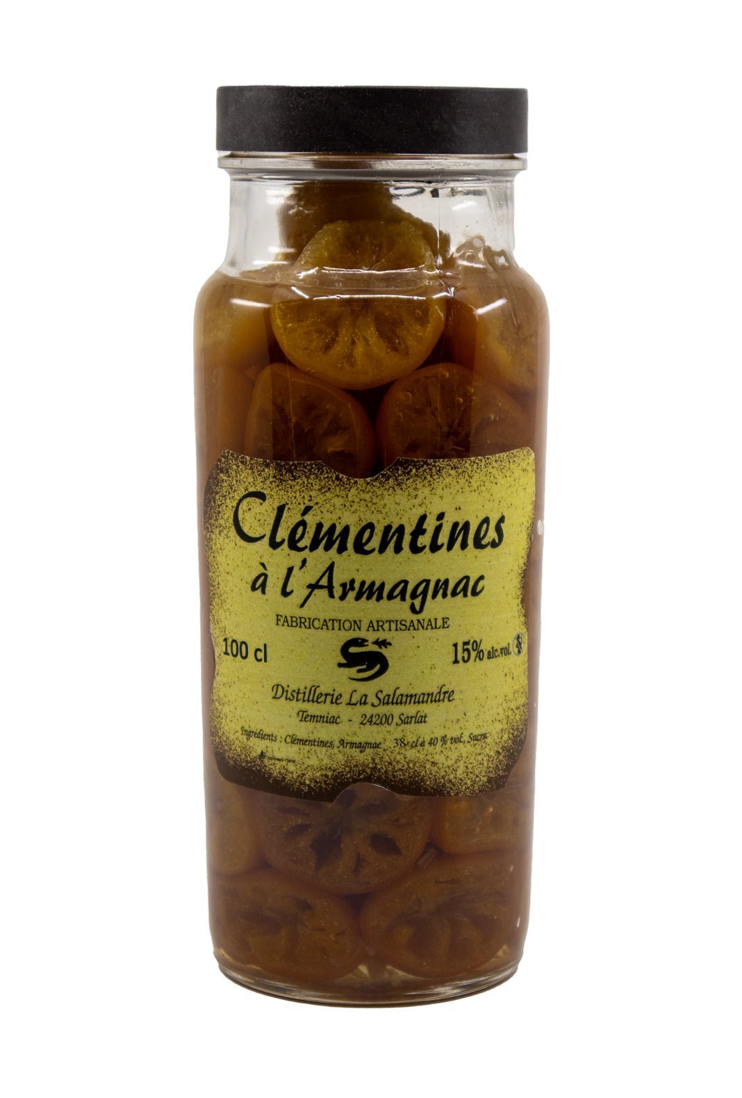 Salamandre Clementines a l'Armagnac (Mandarins in Armagnac ) 15% 1000ml - Condiments - Liquor Wine Cave