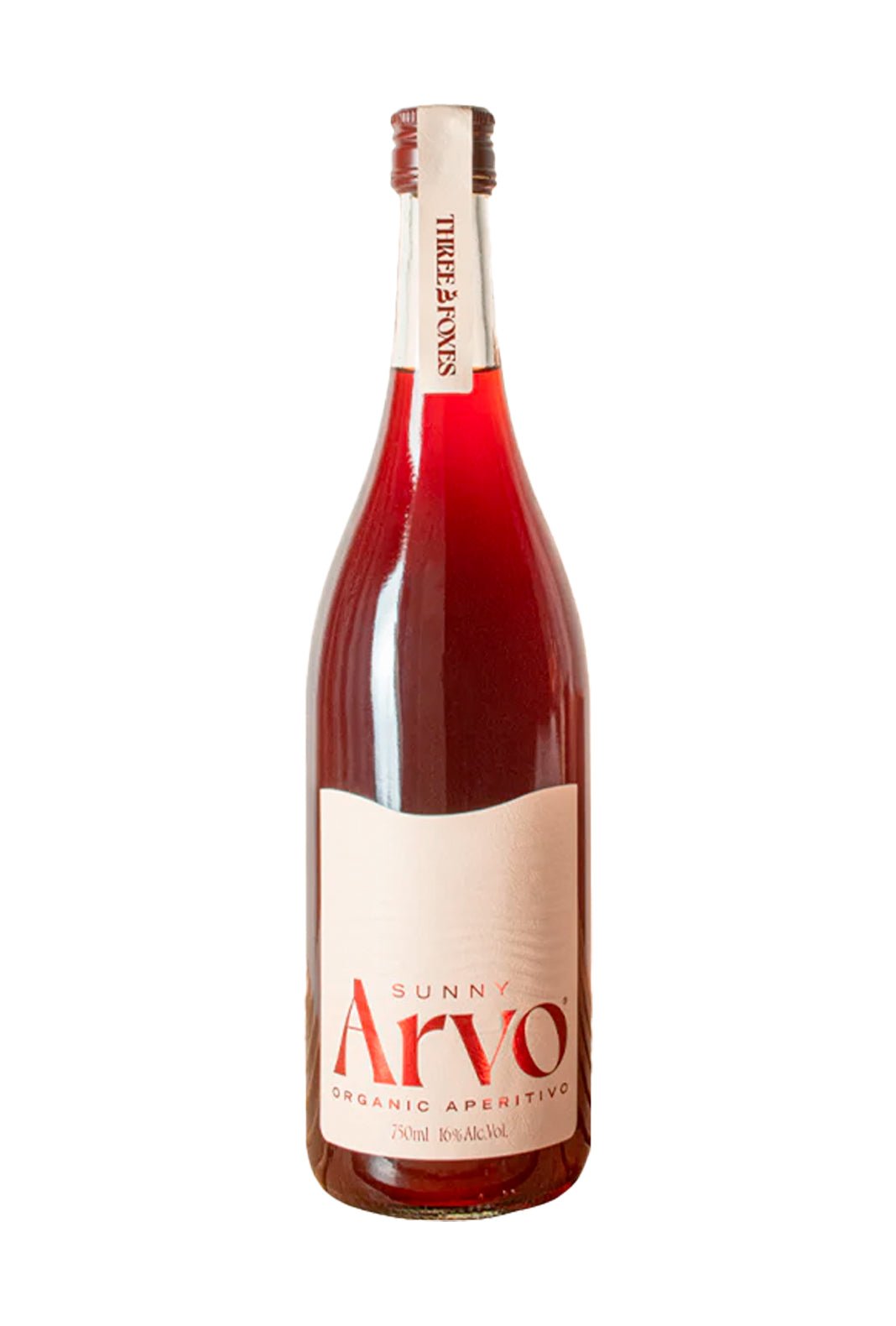 Three Foxes Organic Arvo Aperitivo 16% 750ml - Aperitif - Liquor Wine Cave